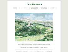 Tablet Screenshot of bastionrestaurant.com